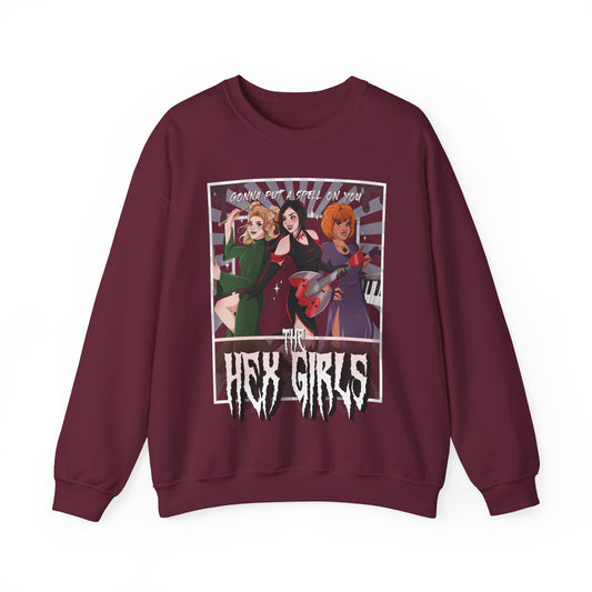 2-Sided Spooky Girl Band Tour Sweatshirt
