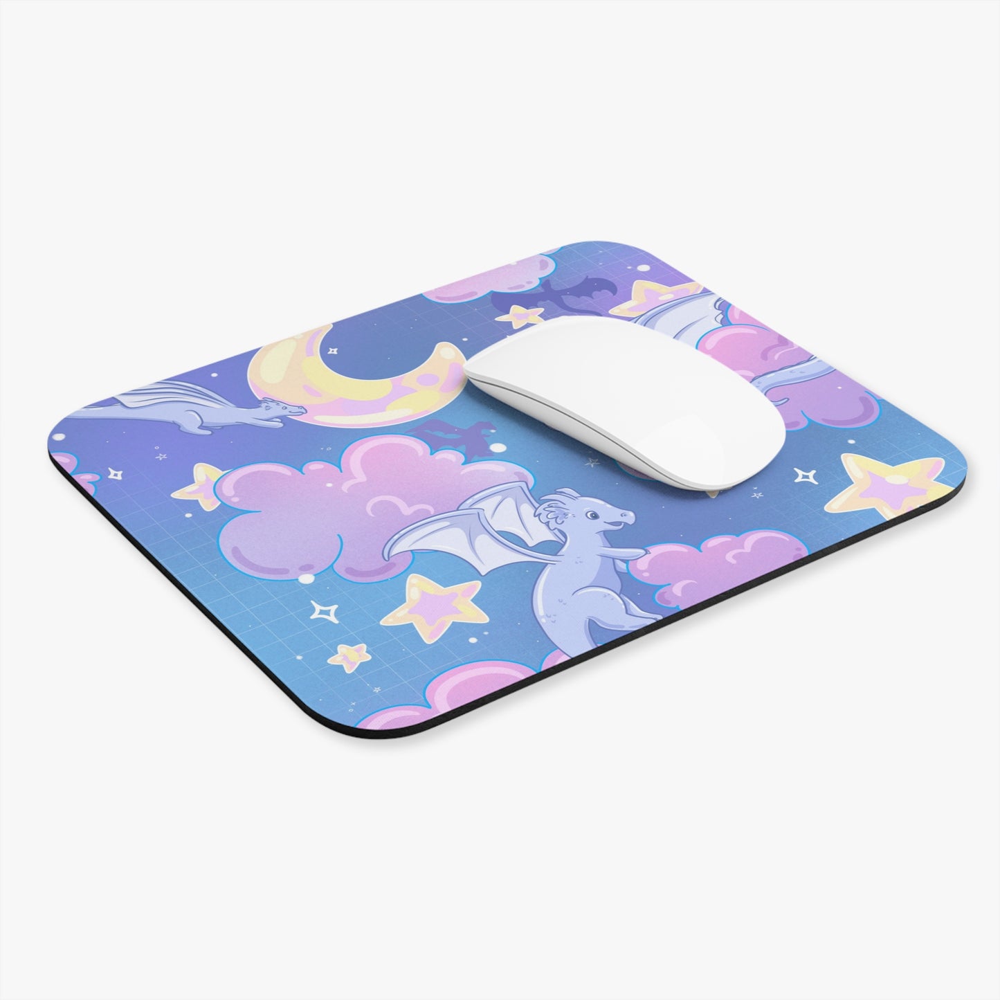 Celestial Dragons Fantasy Mouse Pad (Rectangle) - Gamer Gift