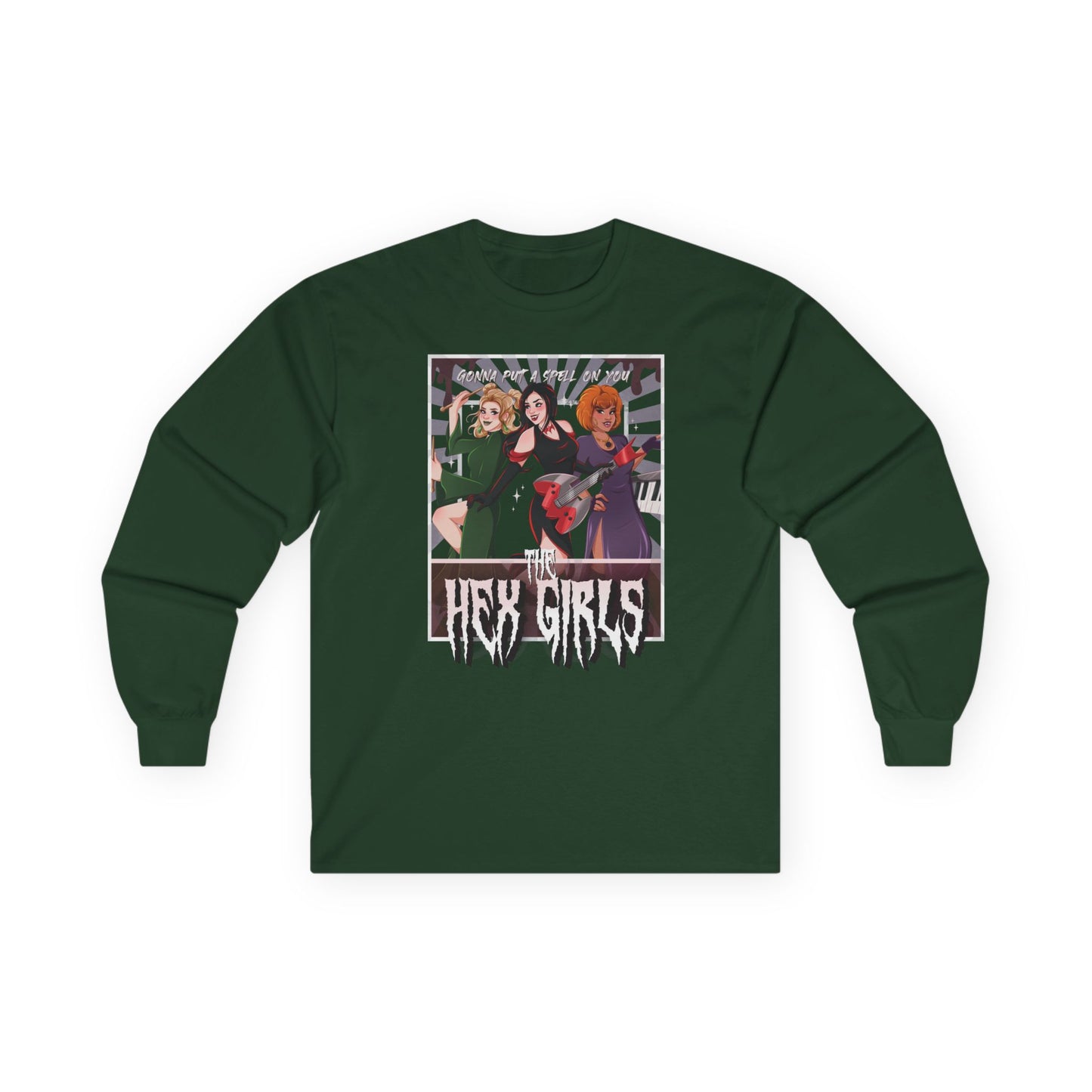 Spooky Girl Band Long Sleeve Tee