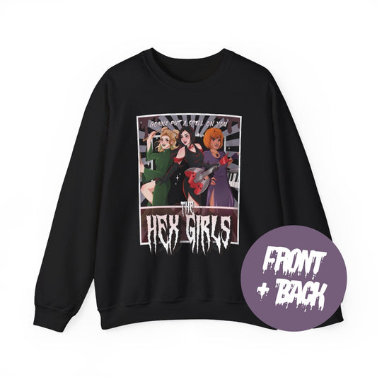 2-Sided Spooky Girl Band Tour Sweatshirt