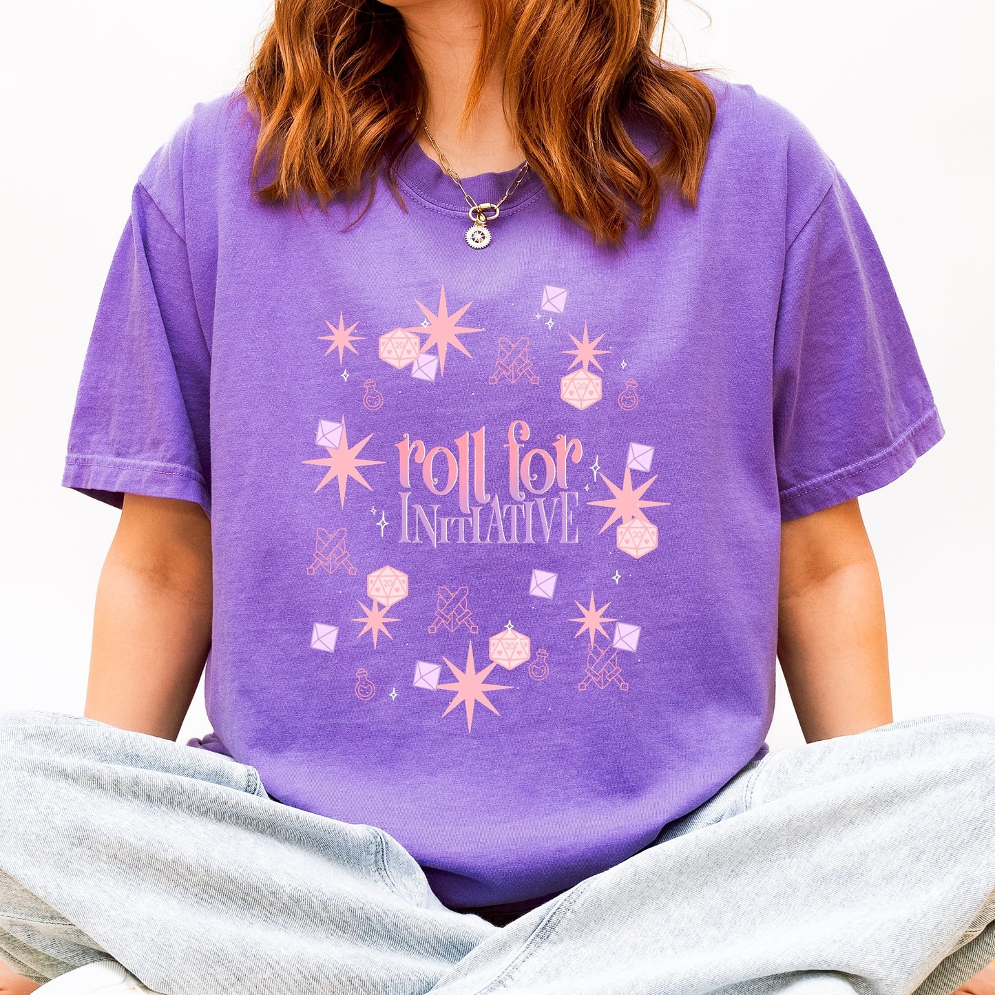 Roll for Initiative Dungeons & Dragons T-shirt