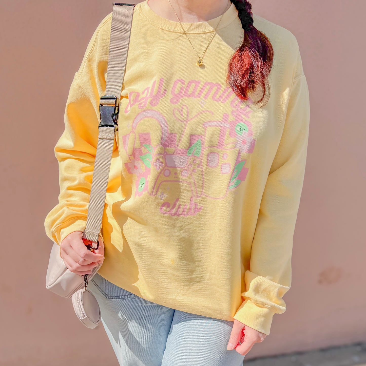 Cozy Gaming Club Comfort Colors Sweatshirt