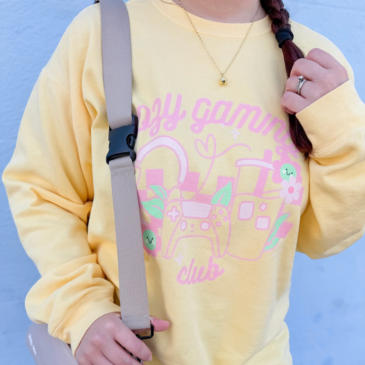 Cozy Gaming Club Comfort Colors Sweatshirt