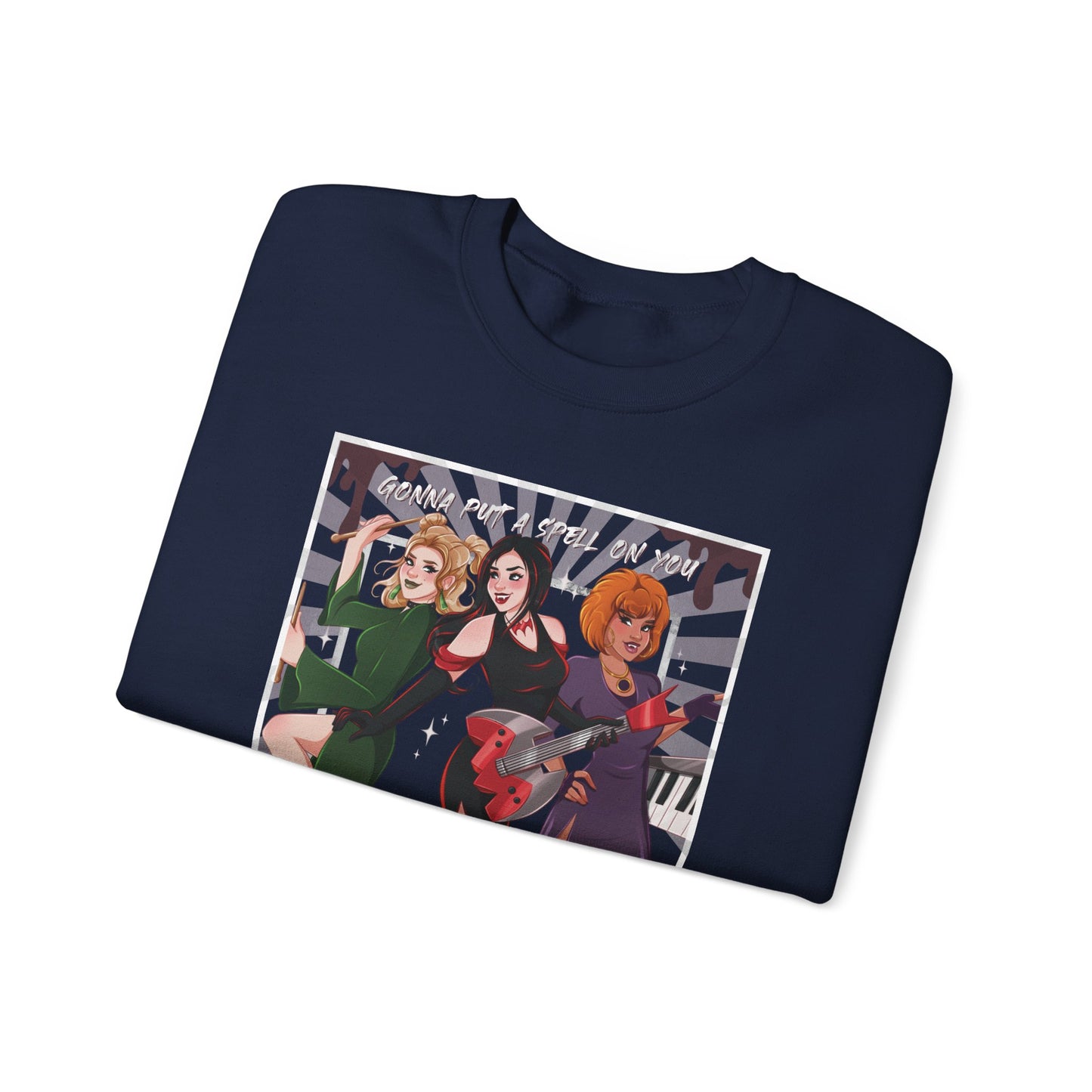 2-Sided Spooky Girl Band Tour Sweatshirt