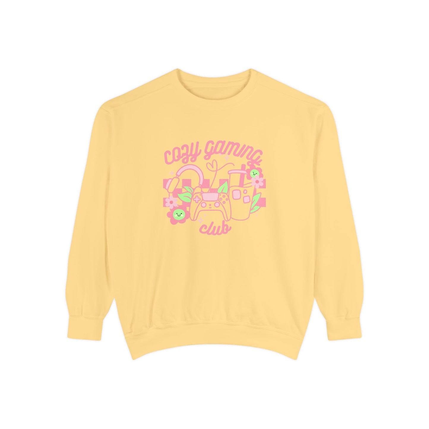Cozy Gaming Club Comfort Colors Sweatshirt