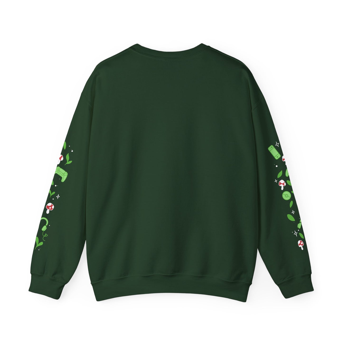 Plant Lady Cozy Gamer Crewneck Sweatshirt