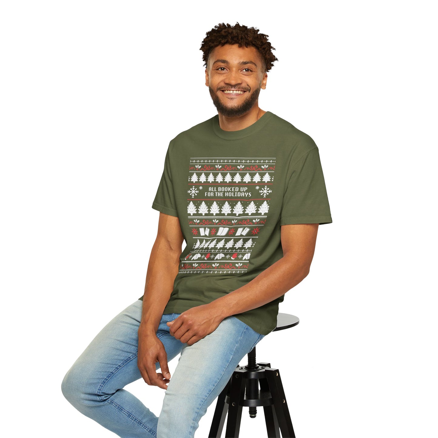 "All Booked Up for the Holidays" T-Shirt