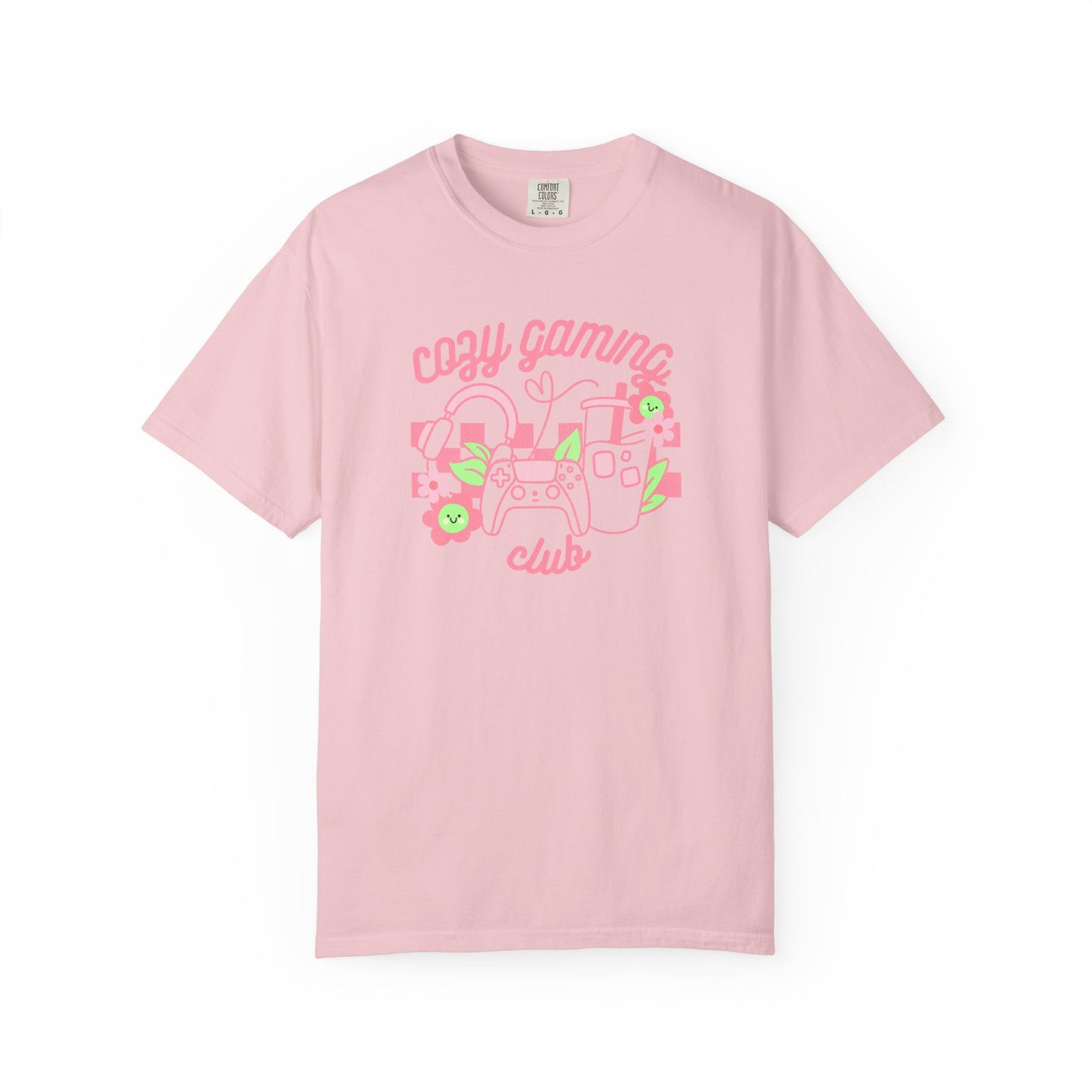 Cozy Gaming Club T-shirt - Gamer Girl Gift