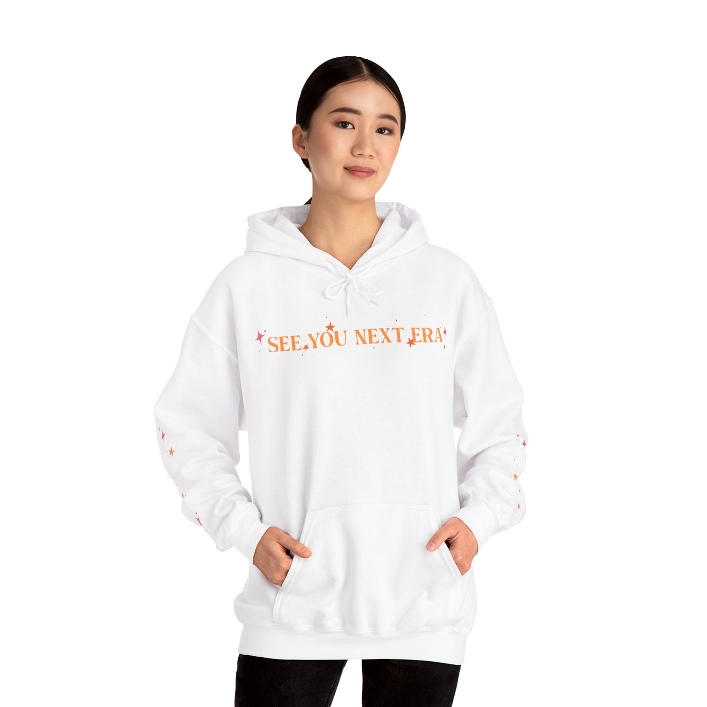 See You Next Era Stars & Sparkle Hooded Sweatshirt