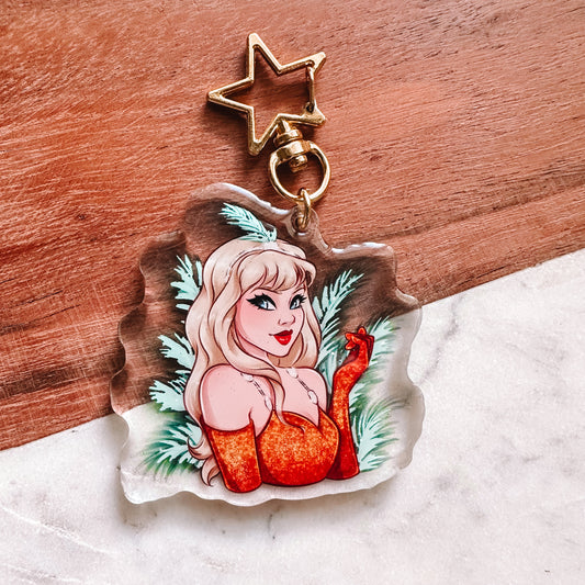 Showgirl Taylor Keychain