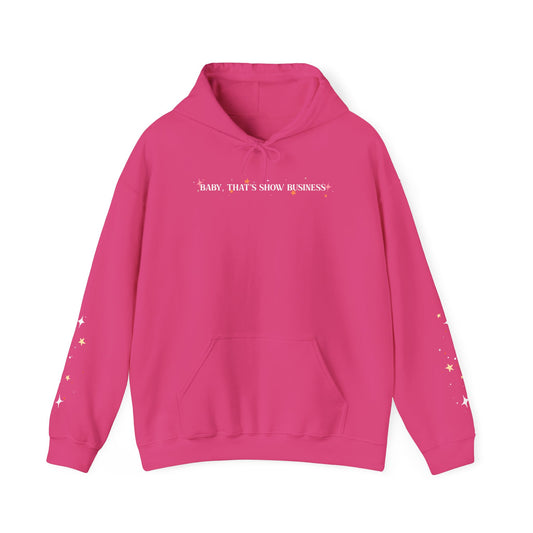Baby, That’s Show Business Stars & Sparkle Hooded Sweatshirt