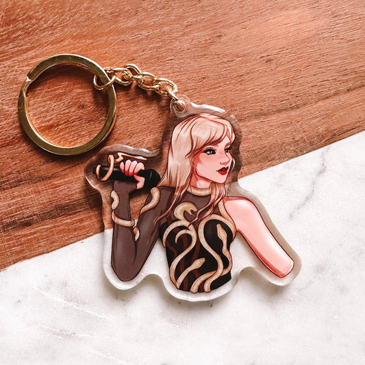 Reputation Taylor Keychain