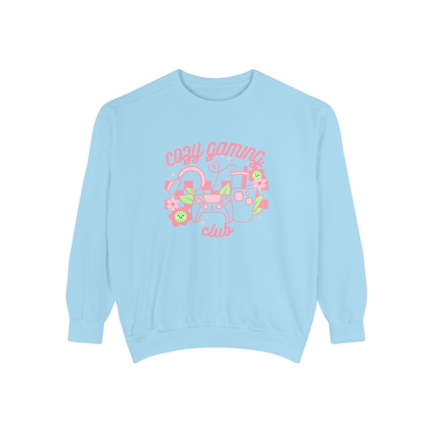 Cozy Gaming Club Comfort Colors Sweatshirt