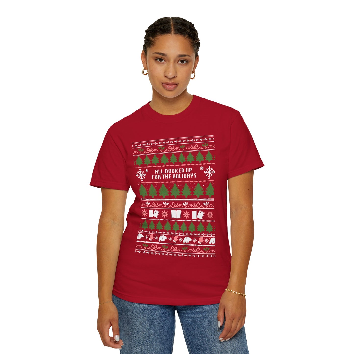"All Booked Up for the Holidays" T-Shirt