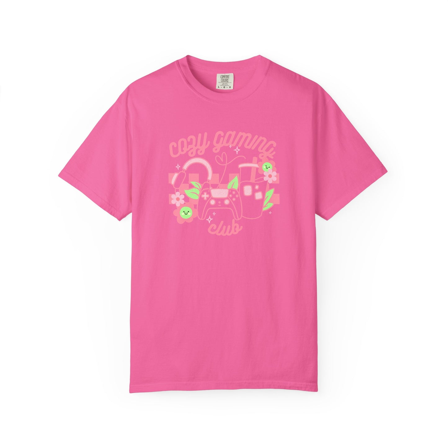 Cozy Gaming Club T-shirt - Gamer Girl Gift