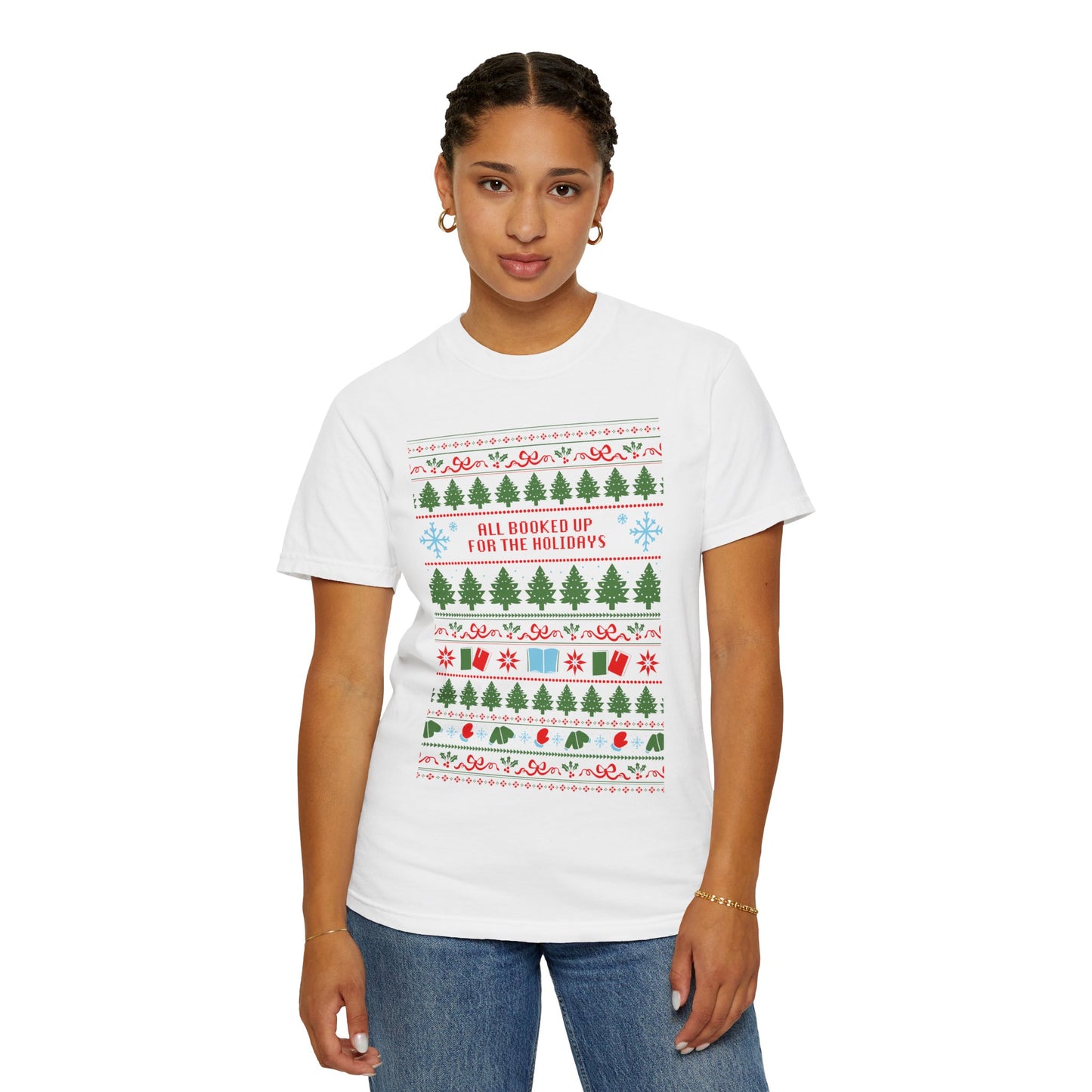 "All Booked Up for the Holidays" T-Shirt