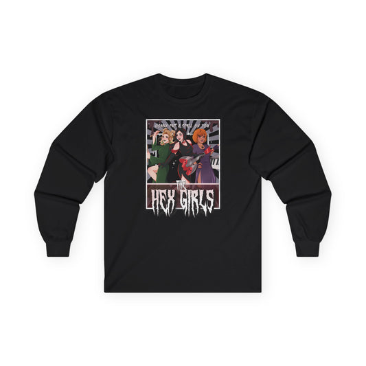 Spooky Girl Band Long Sleeve Tee