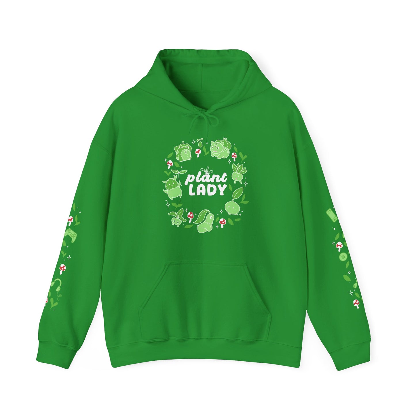 Plant Lady Cozy Gamer Girl Hoodie - Gildan - Gamer Gift