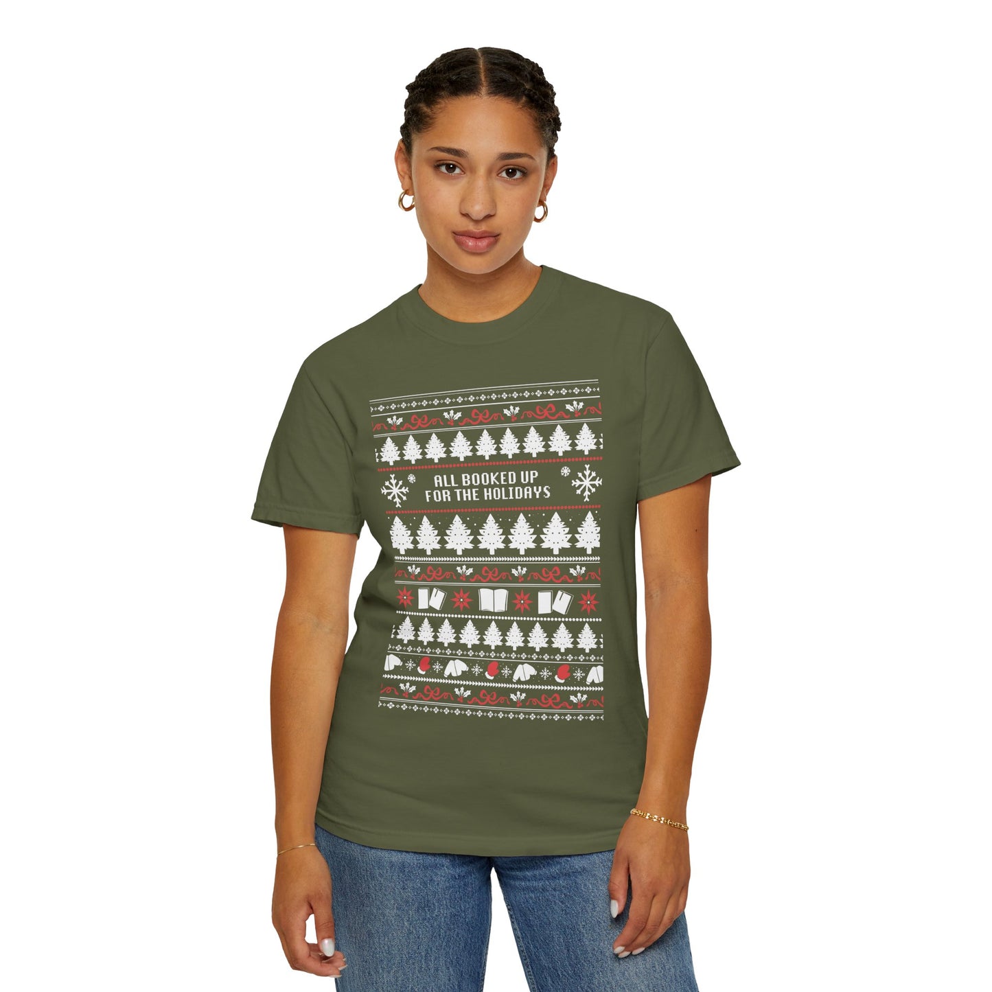 "All Booked Up for the Holidays" T-Shirt