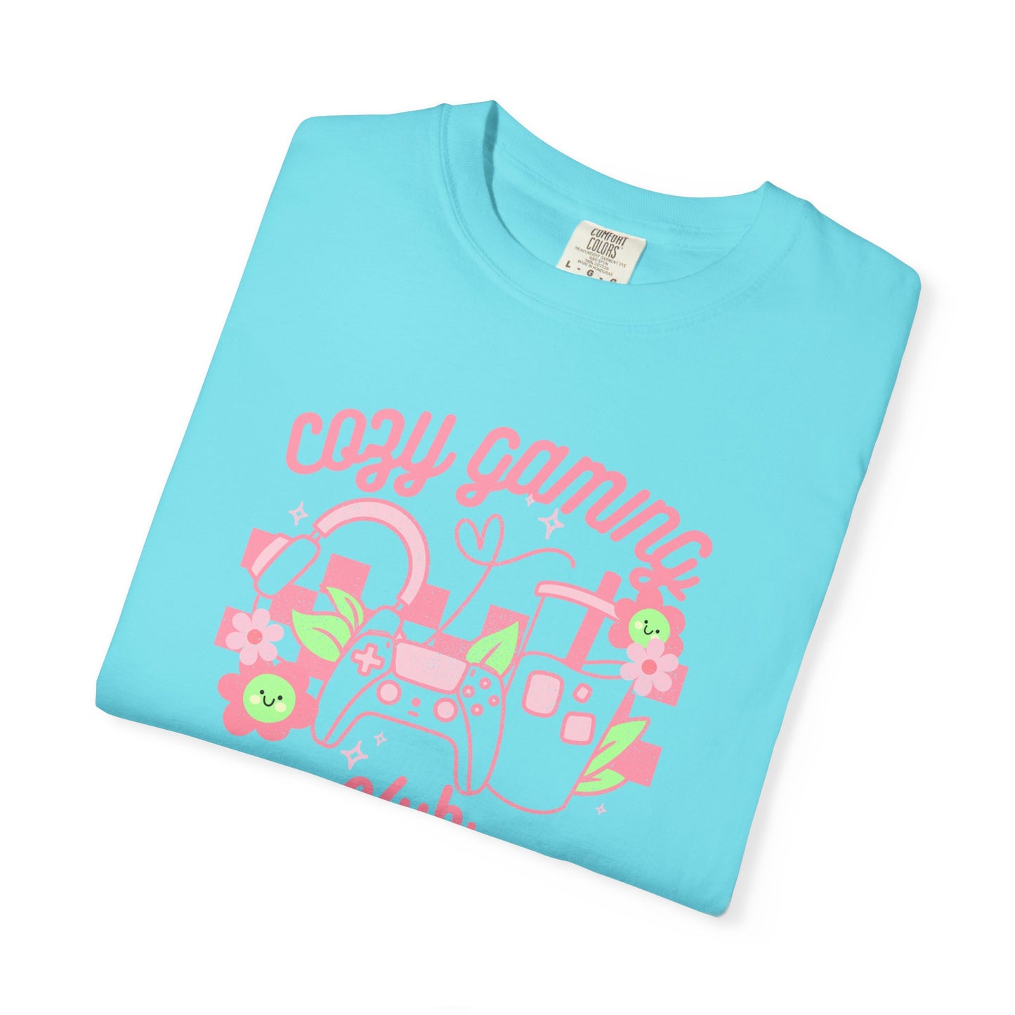 Cozy Gaming Club T-shirt - Gamer Girl Gift