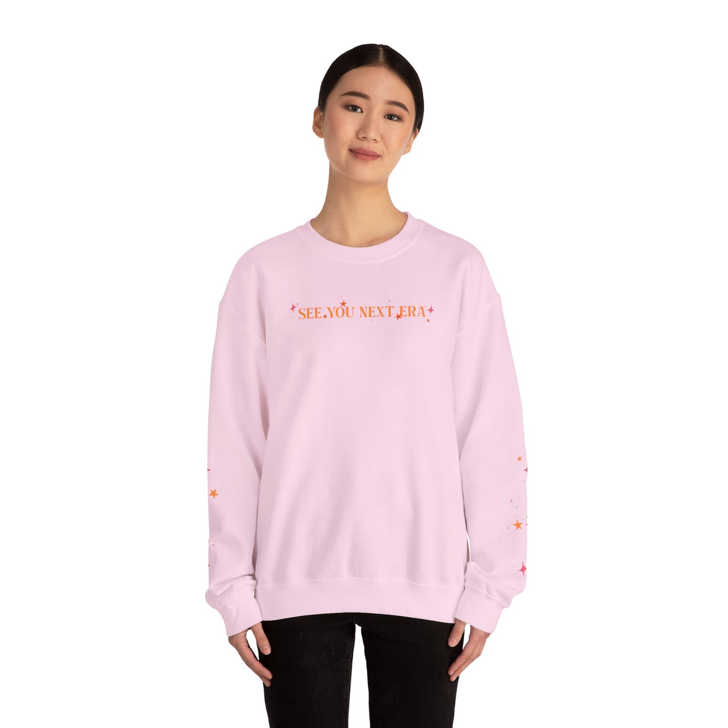 2-Sided See You Next Era Stars & Sparkles Crewneck Sweatshirt