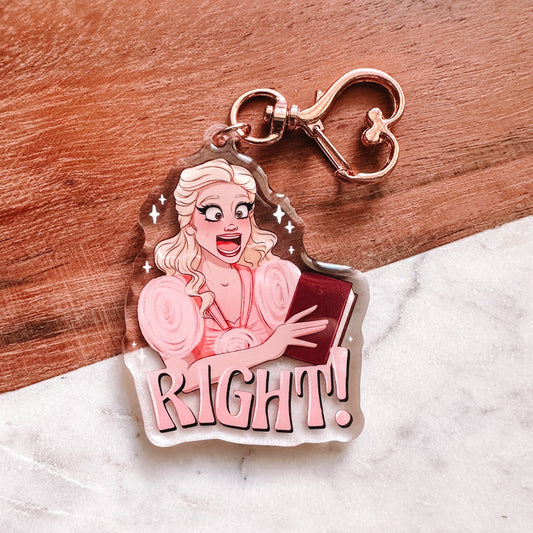 Glinda Keychain